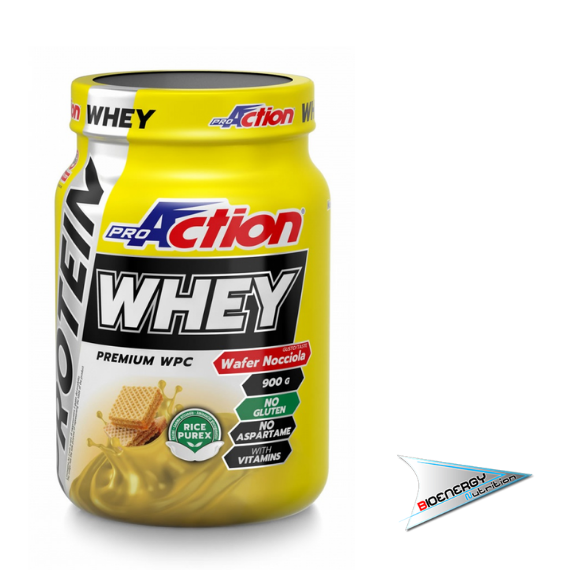 Pro Action-PROTEIN WHEY  900 gr Caramello Salato  